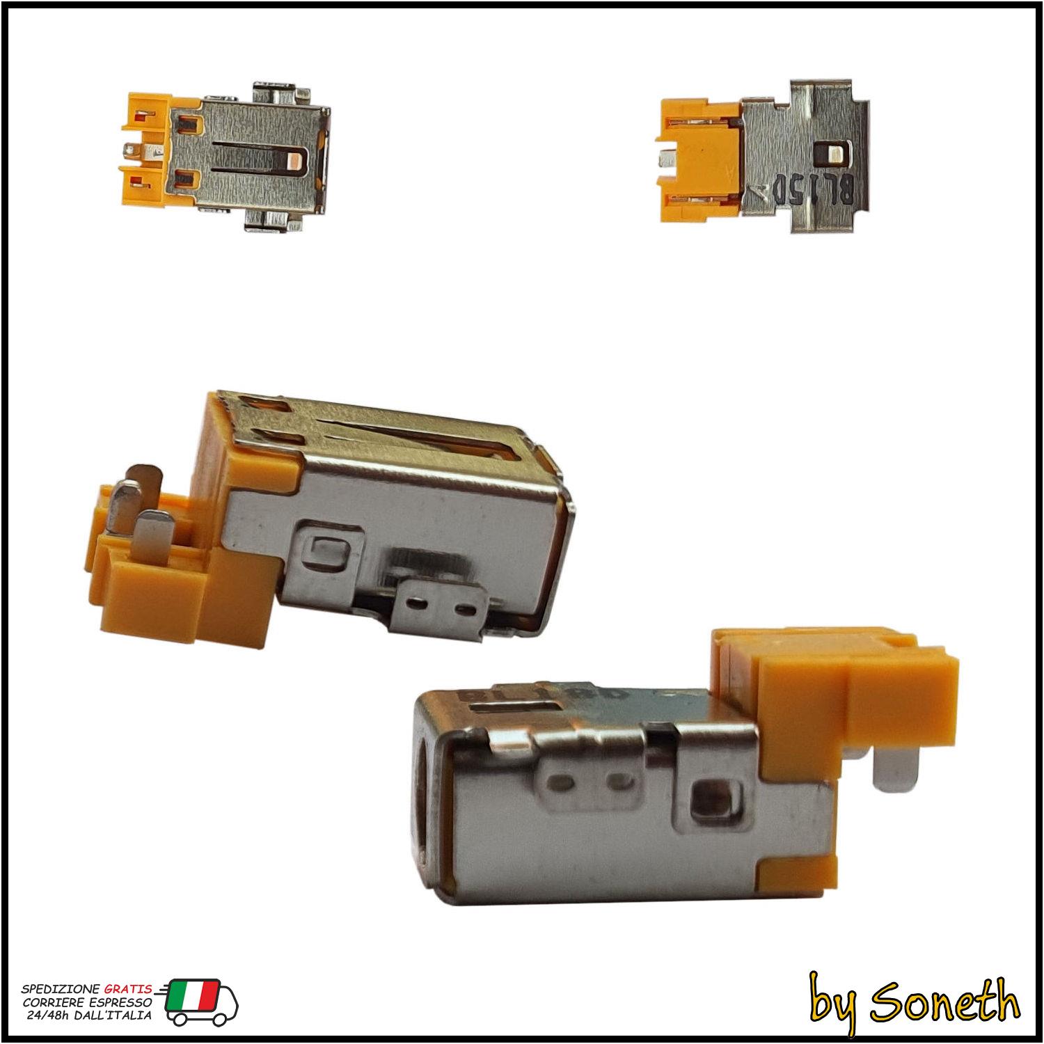Create idea 2 Pezzi DC Jack Porta Di Ricarica Compatibile Con Acer Aspire 3 N20C5 A315-58-33LJ N2OC5 A515-56G S50-53 A315-58G 35 EX215-54 55 Nero Create idea 2 Pezzi DC Jack Porta Di Ricarica Compatibile Con Acer Aspire 3 N20C5 A315-58-33LJ N2OC5 A515-56G S50-53 A315-58G 35 EX215-54 55 Nero